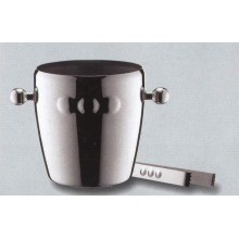 Посуда для льда со щипцами